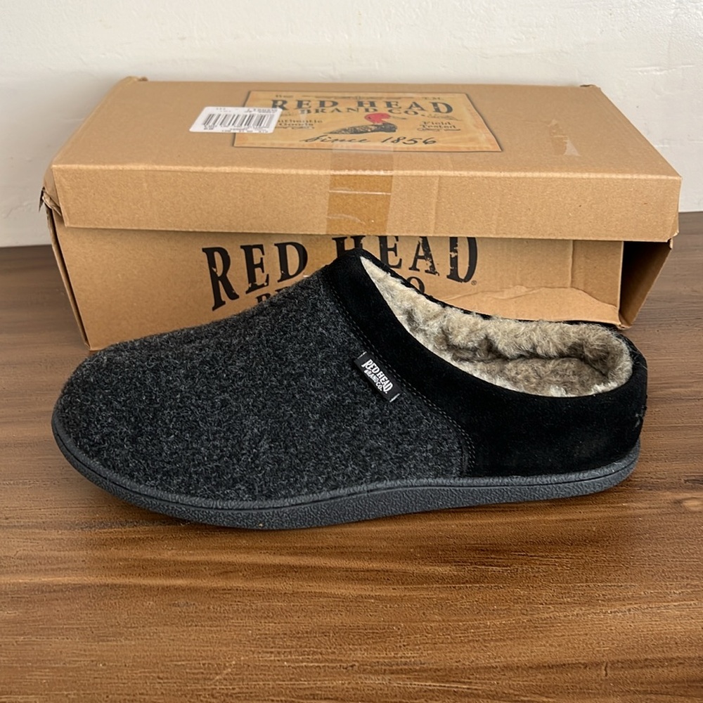 Redhead Felt Clog Gray/Black Men’s NWB - SZ: 10M - Picture 9 of 10